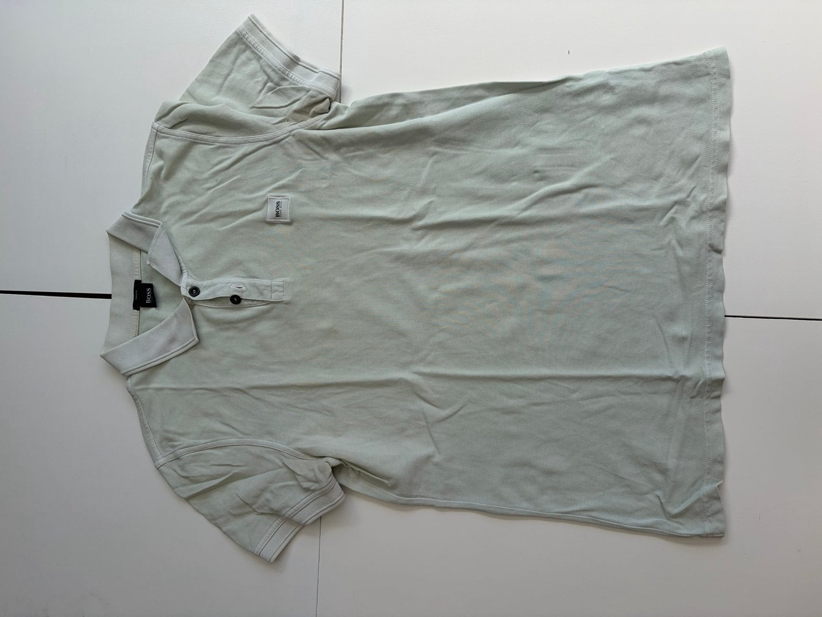 Hugo Boss Slim Fit Polo - Maat L - Zo goed als nieuw, Kleding | Heren, Ophalen of Verzenden, Zo goed als nieuw, Maat 52/54 (L)