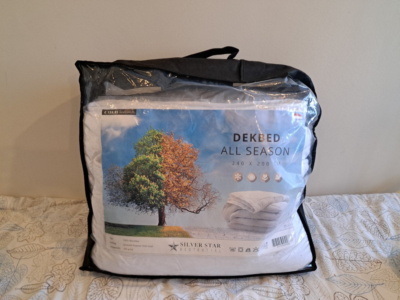 4 seizoenen dekbed. Nieuw, Wit, Ophalen of Verzenden, Deken of Dekbed, Nieuw