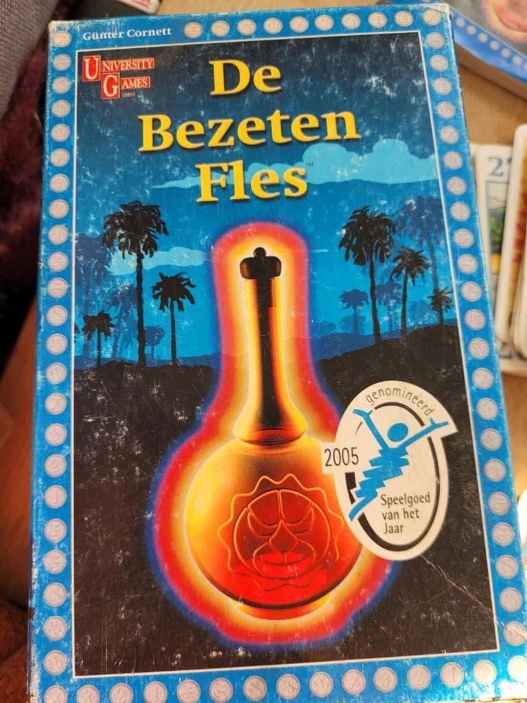de bezeten fles, spannend kaartspel!, Hobby en Vrije tijd, Gezelschapsspellen | Kaartspellen, Ophalen of Verzenden, Zo goed als nieuw