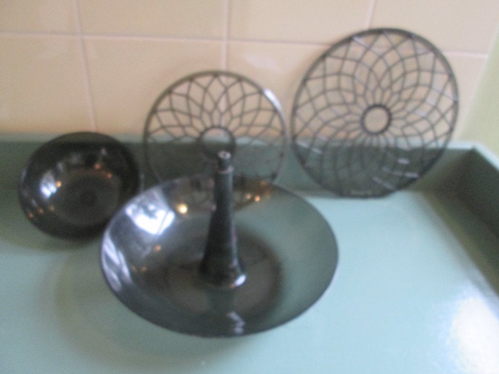 Vintage Vaas Rozensteker Sixties Schumm Plastic 17,5 cm, Antiek en Kunst, Ophalen of Verzenden