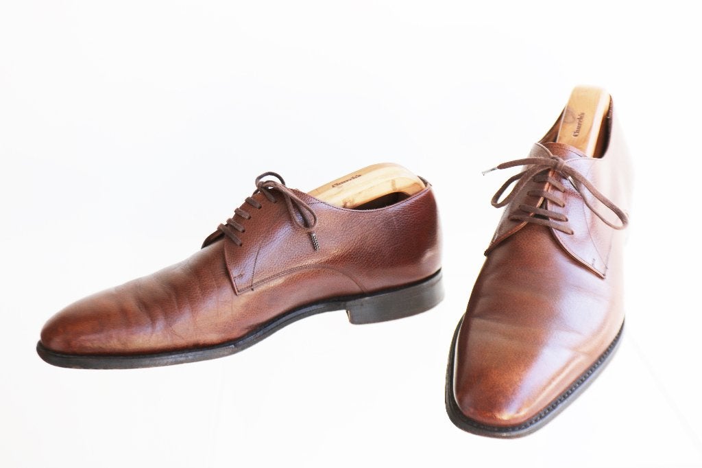 Weinig gedragen Church's Albert lace-ups maat 9 F = maat 43, Bruin, Ophalen of Verzenden, Gedragen, Church's
