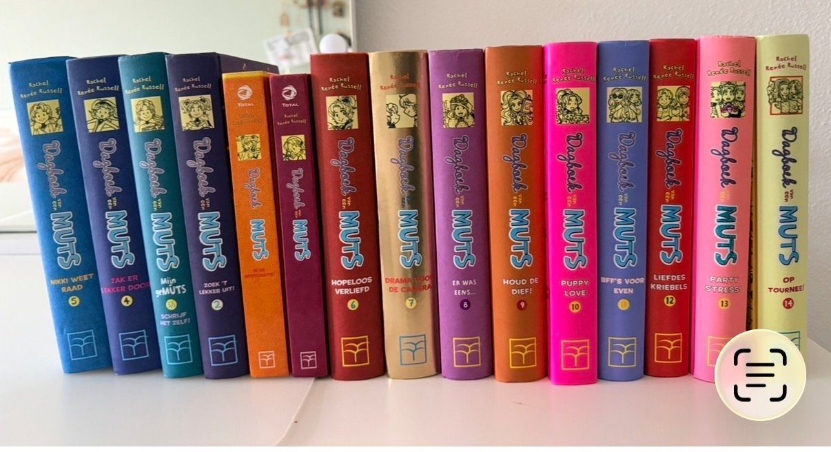 Dagboek van een Muts serie deel 1 t/m 14 - Zeer goede staat, Boeken, Kinderboeken | Jeugd | 10 tot 12 jaar, Ophalen of Verzenden