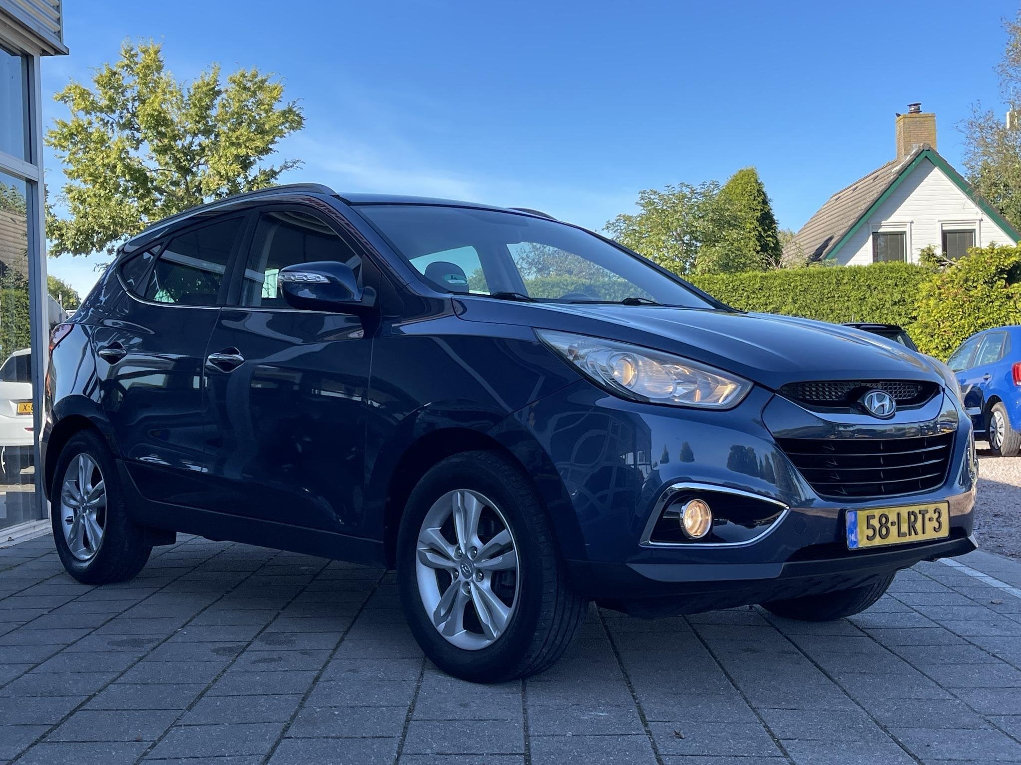 Hyundai ix35 2.0i Active /Cruise/Clima/Camera/Trekhaak/, Stof, Gebruikt, 4 cilinders, Blauw