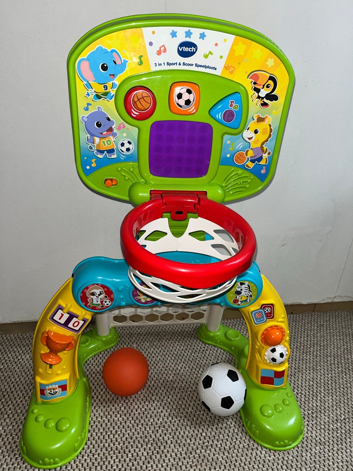 VTech 3-in-1 Sport & Scoor, Ophalen, Zo goed als nieuw, Overige typen, Met licht