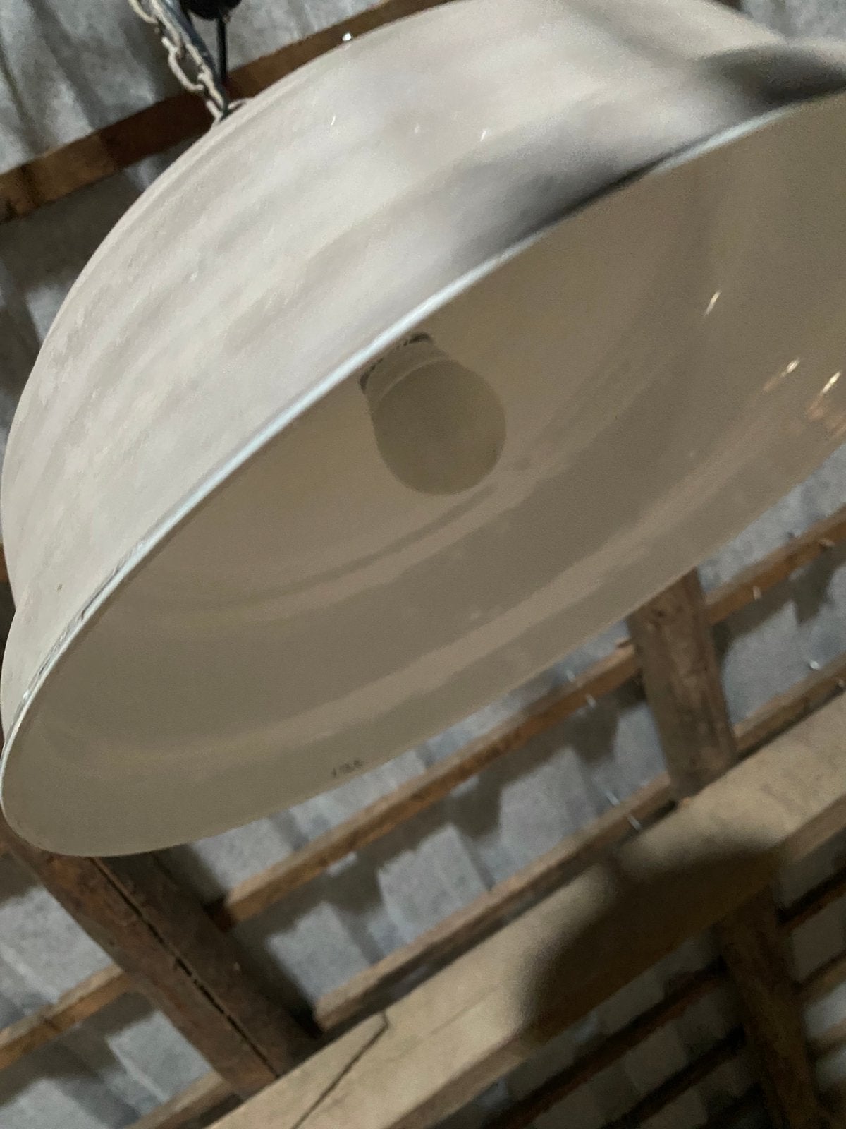 Hanglamp ca42cm ( taupe), Ophalen, Zo goed als nieuw