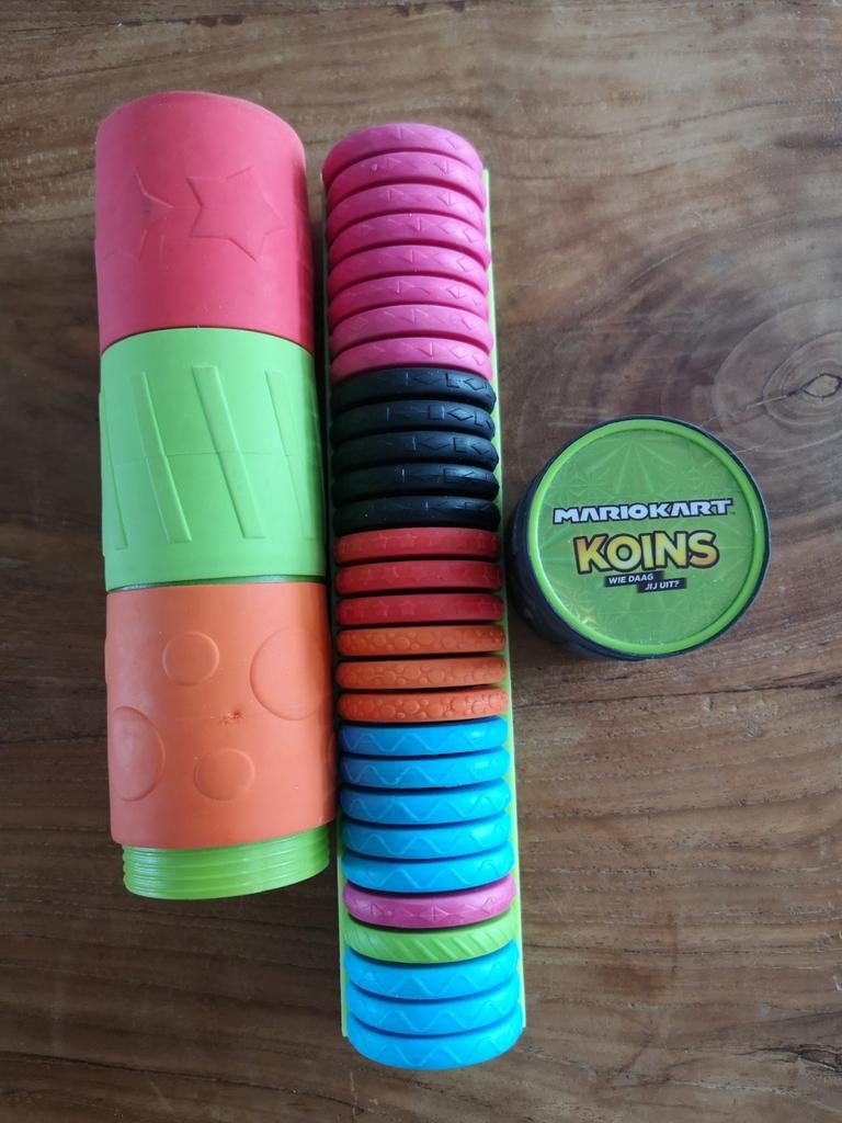 Mario Kart Koins Plus actie 2018 met houder, Ophalen of Verzenden