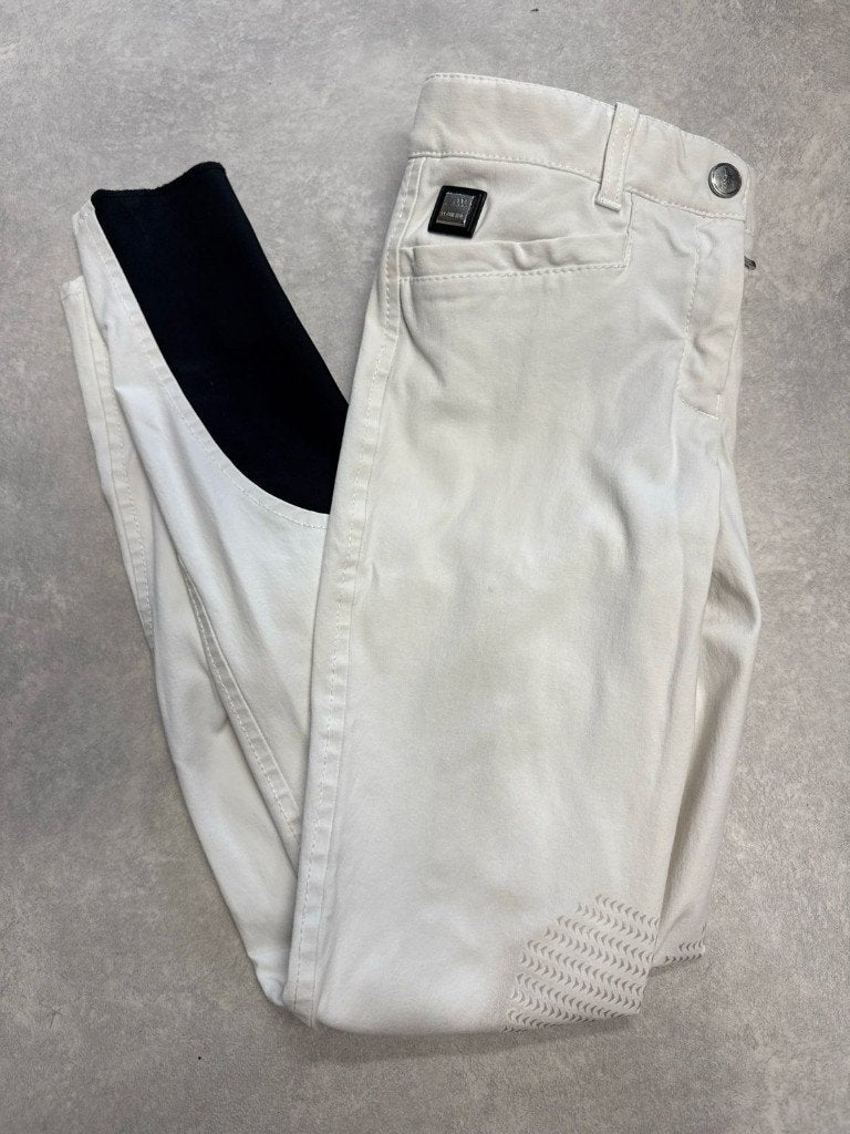 Equiline rijbroek wit kniegrip 34, Dieren en Toebehoren, Paardrijkleding, Ophalen, Gebruikt, Dressuur, Onderkleding