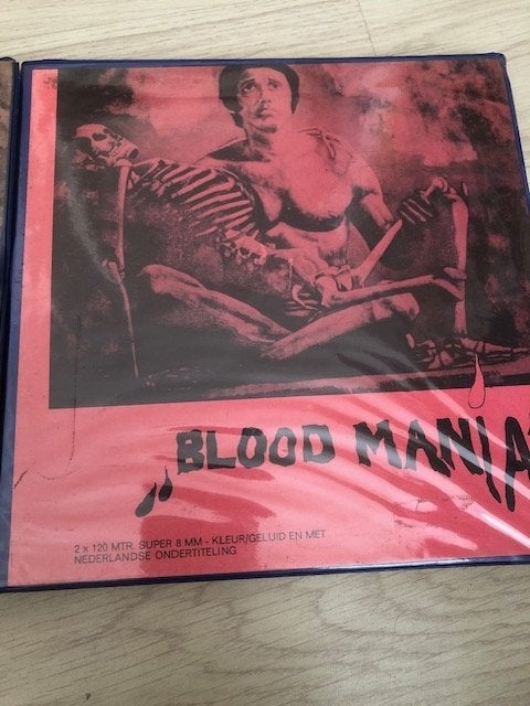 Blood Mania Super 8mm Film - Deel 1 & 2 met Nederlandse onde, Ophalen of Verzenden, 8mm film