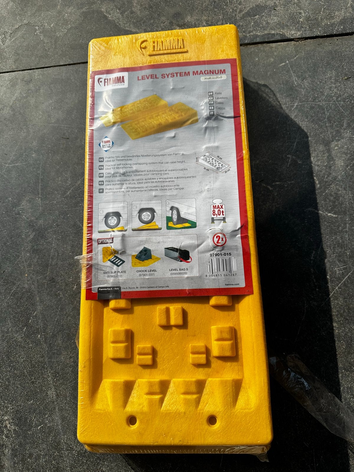Fiamma Level System Magnum - Camper Waterpasblokken, Ophalen, Nieuw