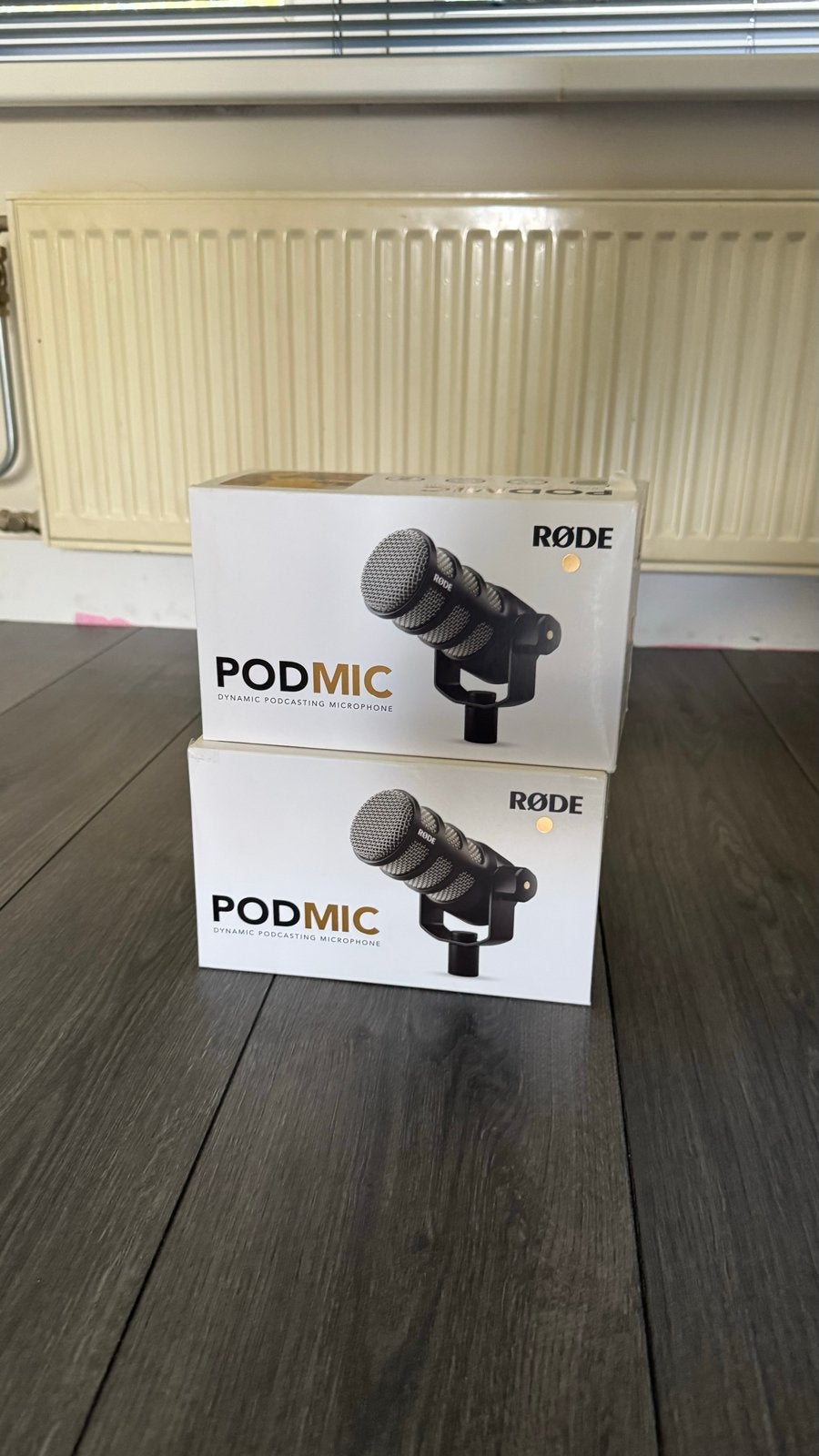 RØDE PodMic Podcast Microfoon - Zo goed als nieuw (2x), Muziek en Instrumenten, Microfoons, Ophalen, Zo goed als nieuw, Studiomicrofoon