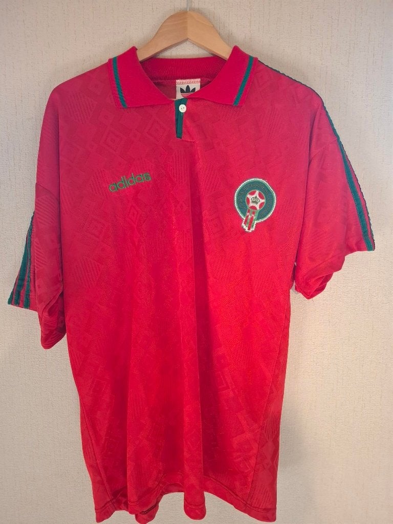 Original shirt Marokko 90's, Ophalen of Verzenden, Zo goed als nieuw, Buitenlandse clubs, Shirt