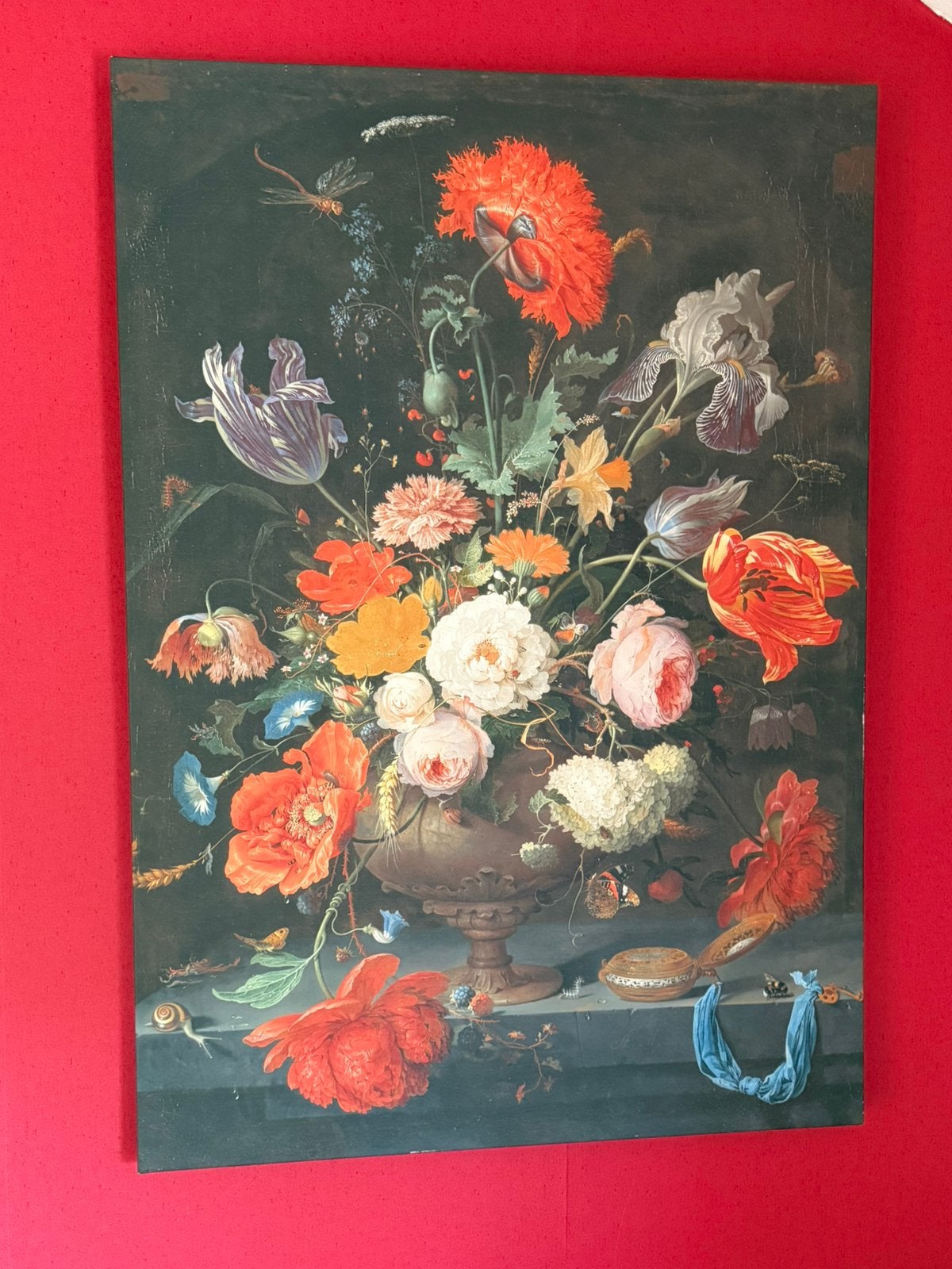 Stilleven op canvas doek, Ophalen, Zo goed als nieuw, Schilderij