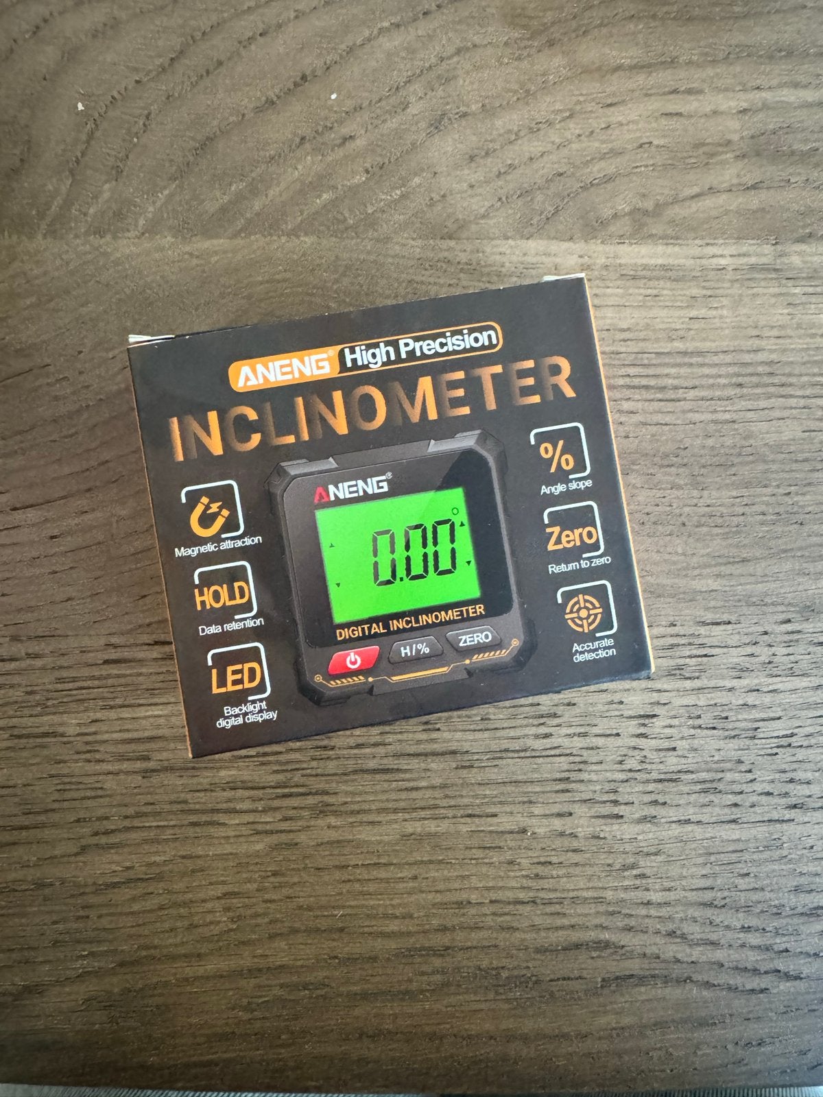 Digitale Inclinometer Hoekmeter Waterpas, Ophalen of Verzenden, Nieuw, Overige meters