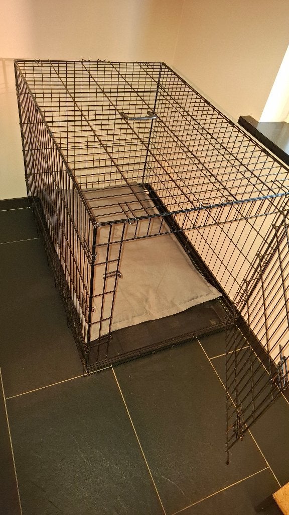 Honden bench, Ophalen, Gebruikt
