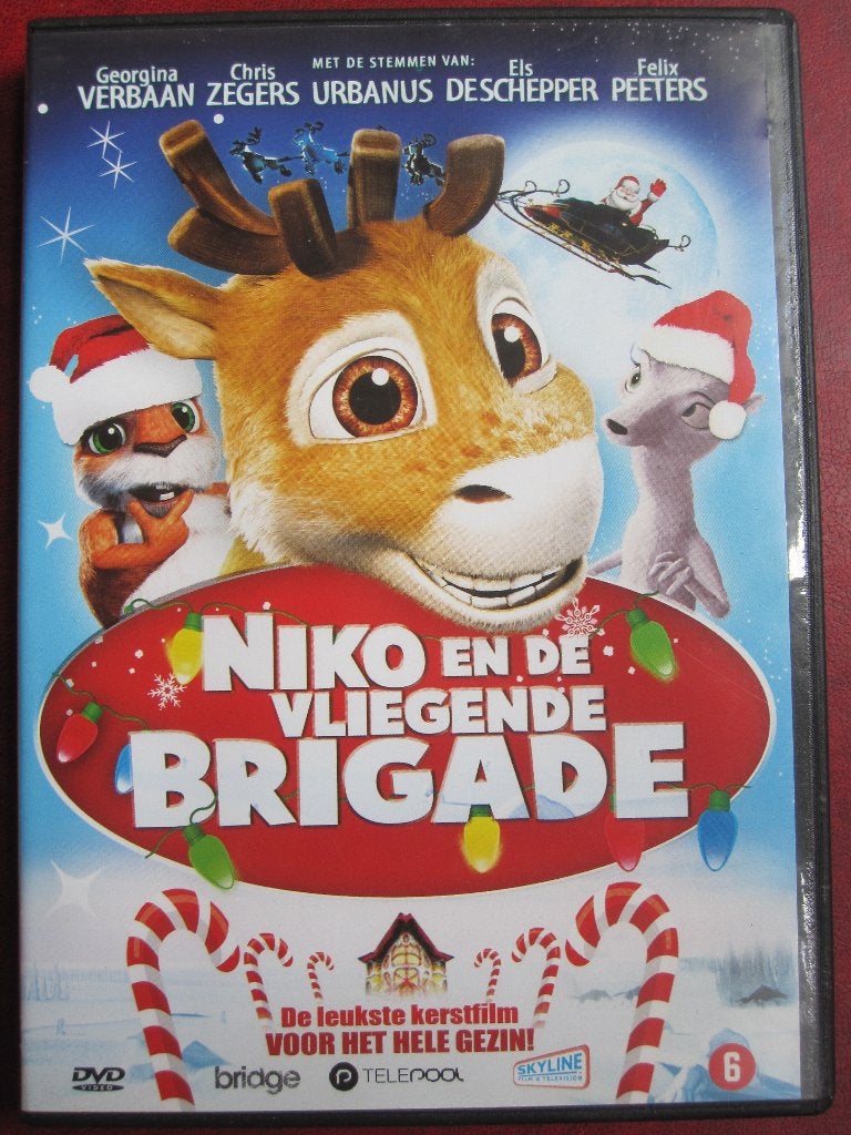 Niko en de vliegende brigade (2008), Cd's en Dvd's, Tekenfilm, Amerikaans, Zo goed als nieuw, Vanaf 6 jaar