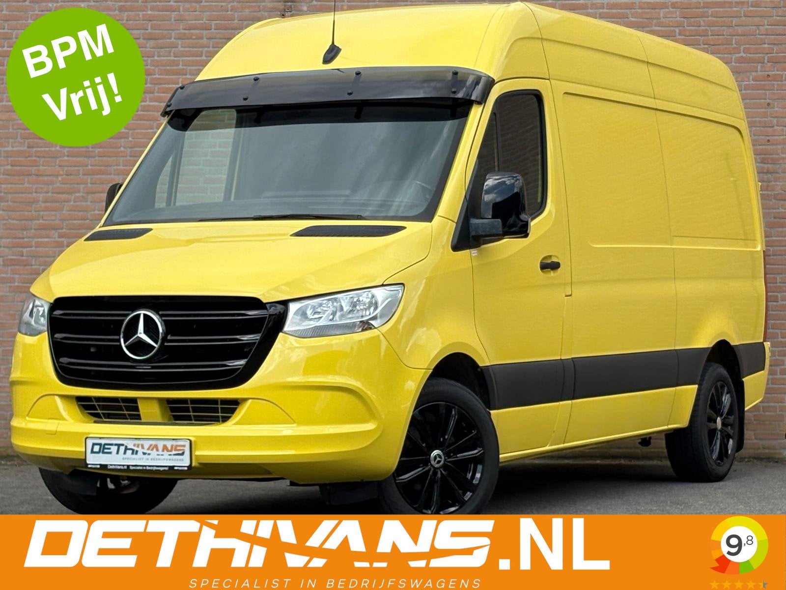 Mercedes-Benz Sprinter 319CDI 3.0V6 L2H2 3.500kG Trekhaak /, Automaat, Gebruikt, Huisgarantie, 190 pk