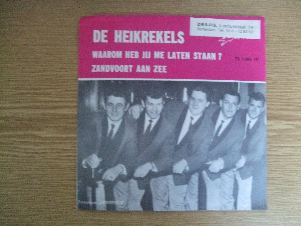 TELSTAR 1244  DE HEIKREKELS   WAAROM HEB JIJ ME LATEN STAAN?, Cd's en Dvd's, Vinyl Singles, 7 inch, Ophalen of Verzenden, Zo goed als nieuw