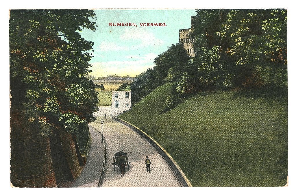 969181	Nijmegen	Voerweg	1907	Gelopen met postzegel, Ophalen of Verzenden, Voor 1920, Gelopen, Gelderland