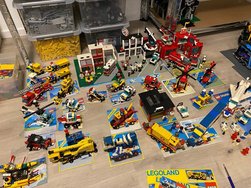 Lot Lego jaren ‘80 ‘90 26 complete sets, Ophalen, Lego, Compleet, Complete set