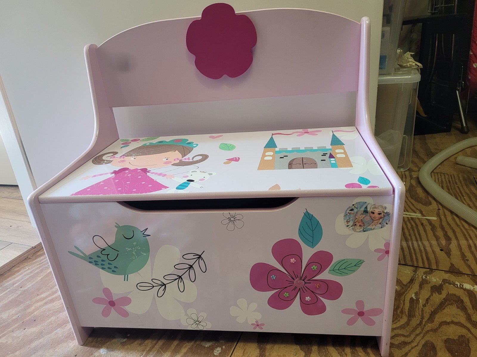 Degelijk houten klepbankje van Roël Staphorst, Kinderen en Baby's, Ophalen, Gebruikt, Overige typen