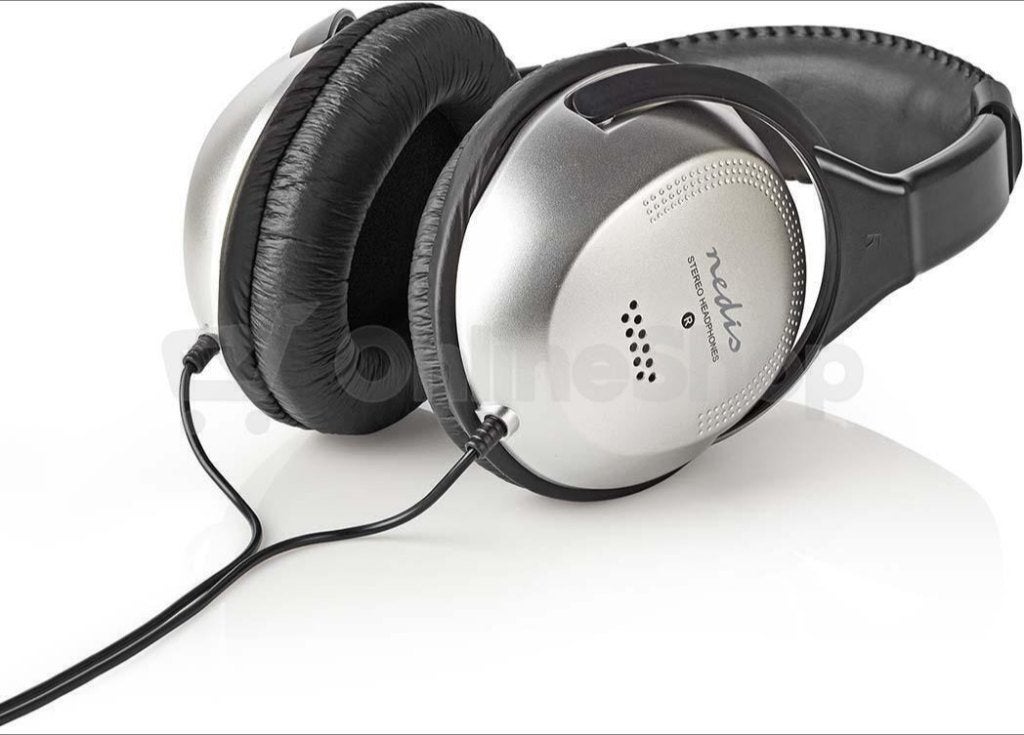 Nedis Koptelefoon Met 6.0 m Draad | Ergonomische Oorschelpen, Overige merken, Verstelbaar, Service@nedis.com, Ophalen of Verzenden
