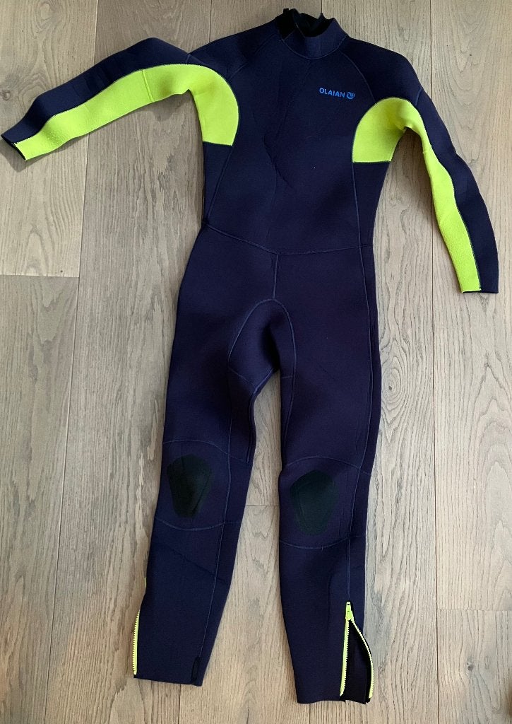 Kinder wetsuit 14 jaar 4/3mm, Wetsuit, Gebruikt, Kind, Olaian (Decathlon)