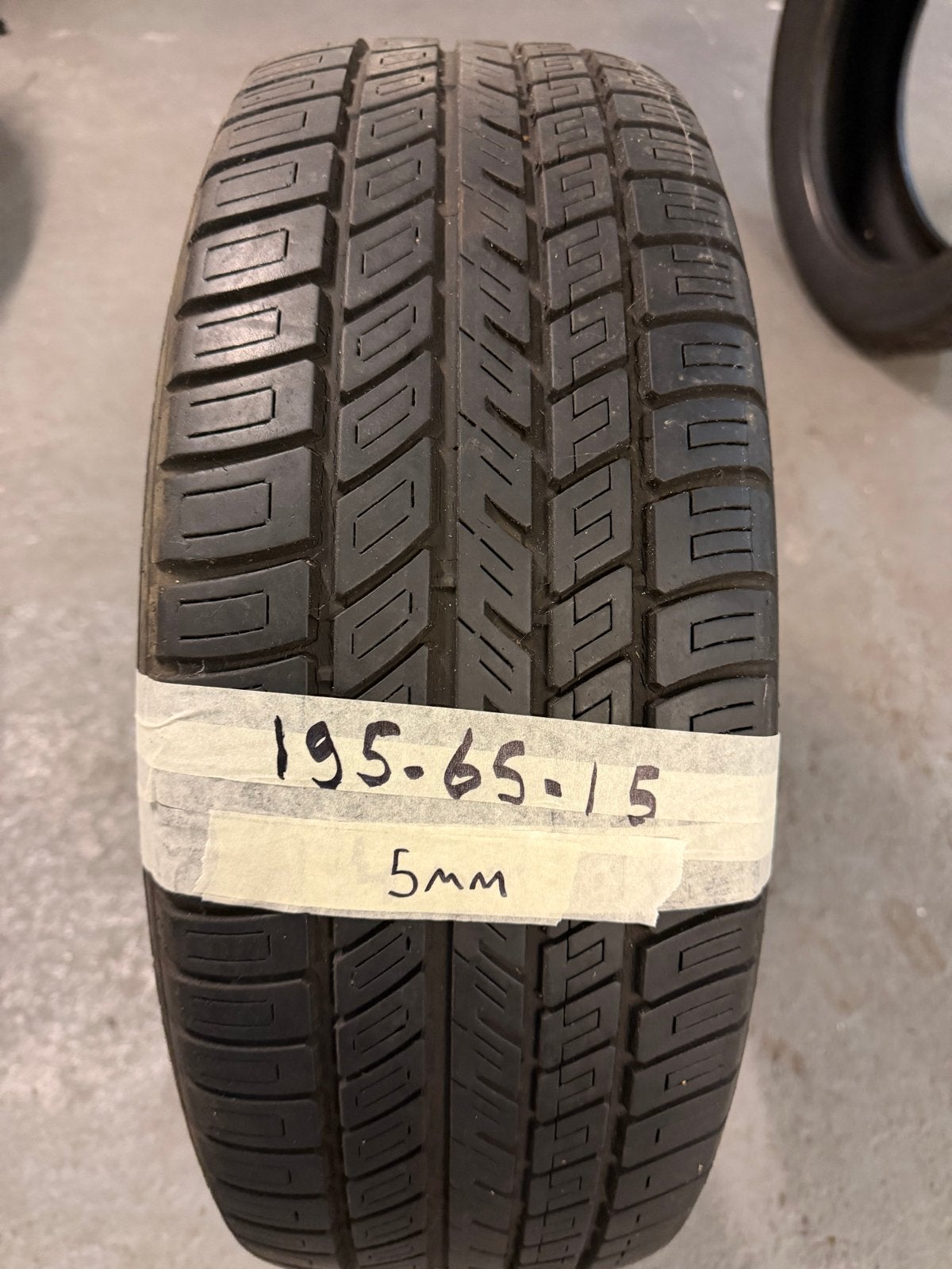 Michelin 195/65-15 band met 5mm profiel, Ophalen, Gebruikt, 15 inch, Band(en)