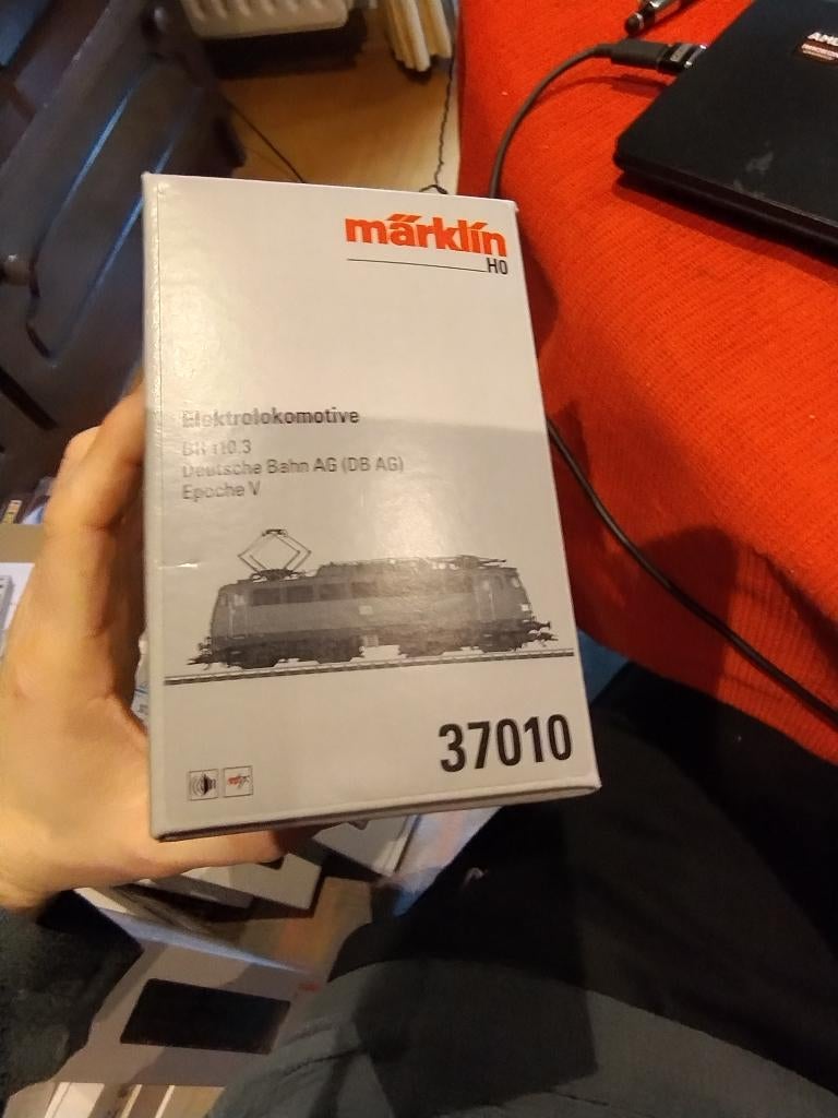 Märklin 37010 – BR 110.3 DB AG, Epoch V, mfx + sound., Ophalen, Wisselstroom, Locomotief, Zo goed als nieuw