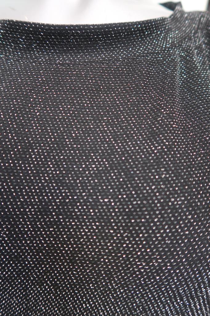 zilver zwart glitter tuniek of jurkje past tm maat 46, Ophalen of Verzenden, Zo goed als nieuw, Zwart, Blouse of Tuniek