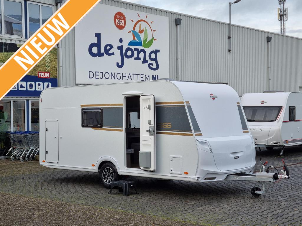 Bürstner B66 480 TK - Stapelbed -, Caravans en Kamperen, Caravans, Overige typen, Bedrijf, Treinzit, Bürstner