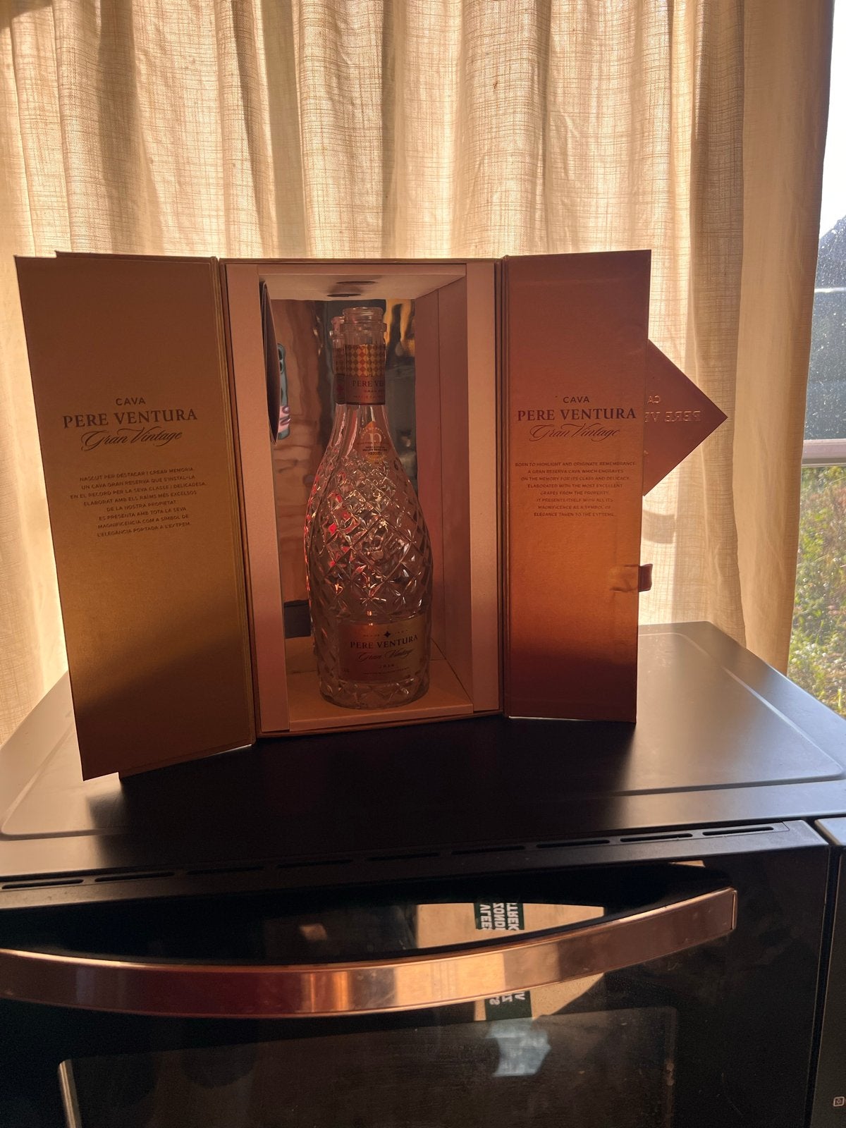 Lege Pere Ventura Gran Vintage Cava Fles - Collectors Item, Verzamelen, Ophalen of Verzenden, Gebruikt, Overige gebieden, Champagne