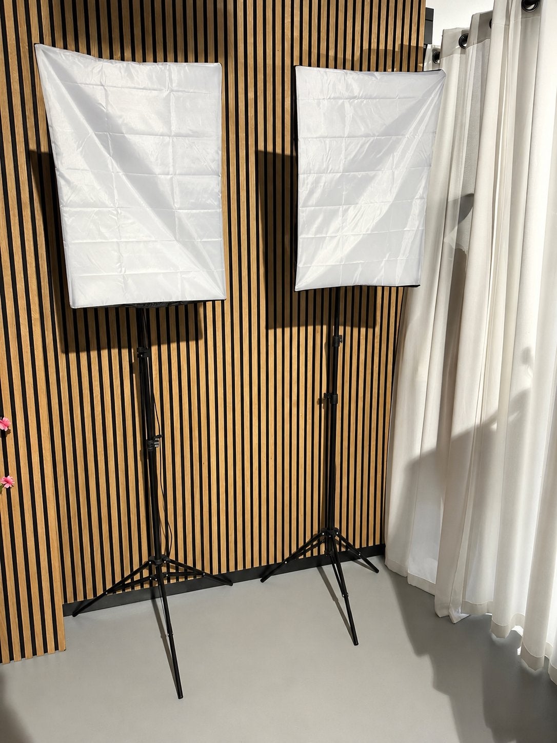 Bresser BR-225B LED Daglichtset, Ophalen, Dimbaar, Complete fotostudio, Bresser