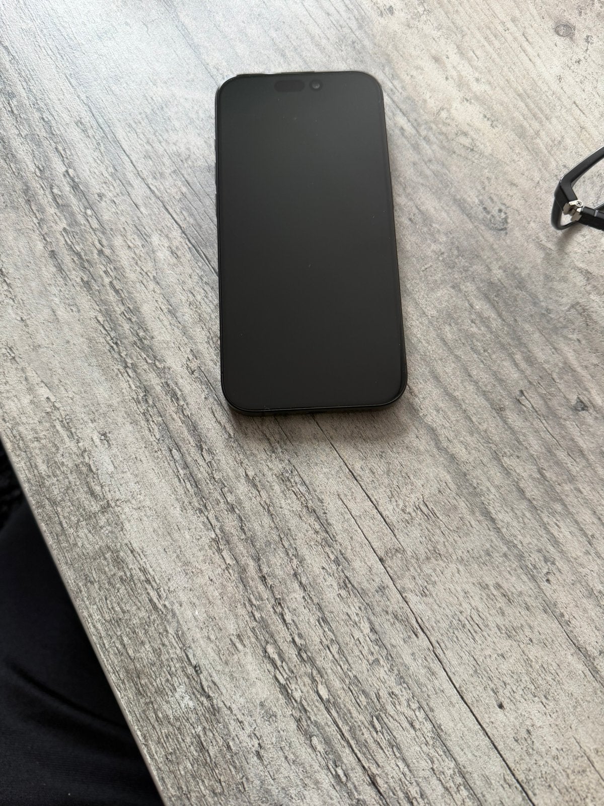 iPhone 15 pro, Telecommunicatie, Mobiele telefoons | Apple iPhone, 128 GB, Zwart, Ophalen of Verzenden, Zo goed als nieuw