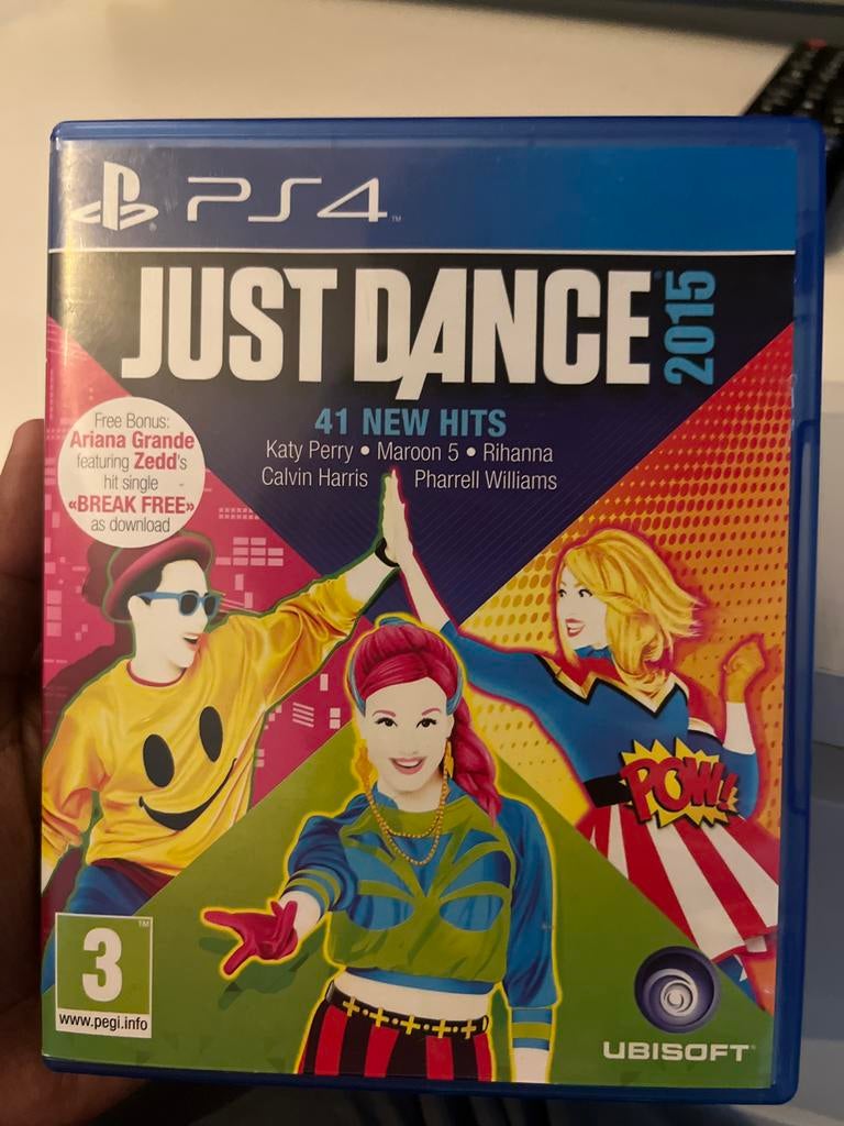 Just Dance 2015 PS4 - Dansgame met 41 hits, Ophalen, Muziek, Eén computer, Zo goed als nieuw