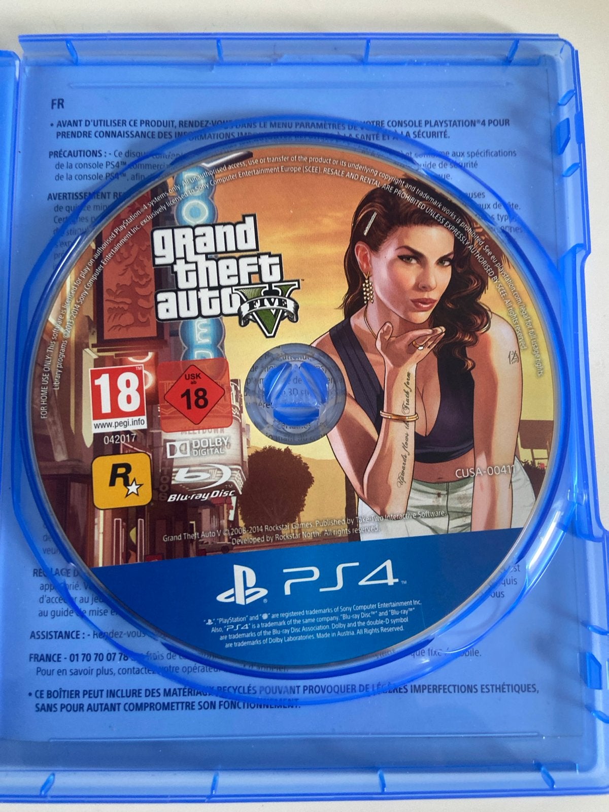 Grand Theft Auto V (GTA 5) PS4 - Disc, Avontuur en Actie, Online, Gebruikt, Vanaf 18 jaar