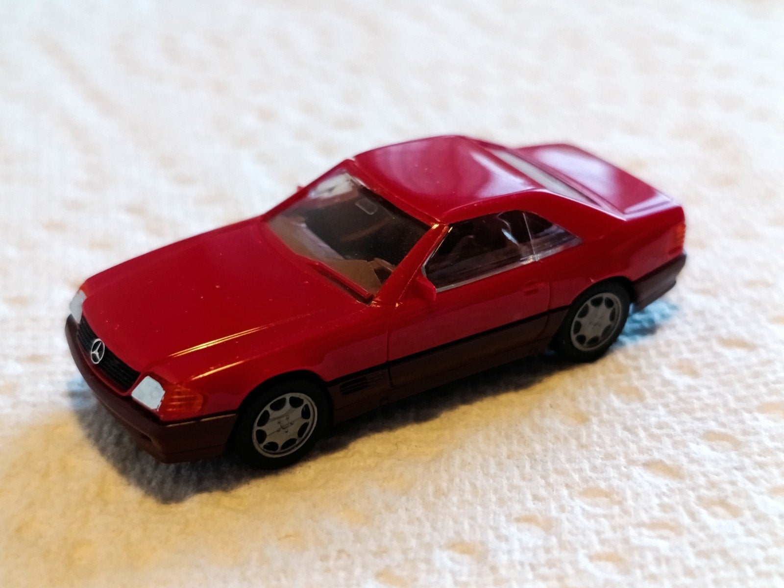 mercedes sl R129.  herpa 1/87, Ophalen of Verzenden, Zo goed als nieuw, Auto