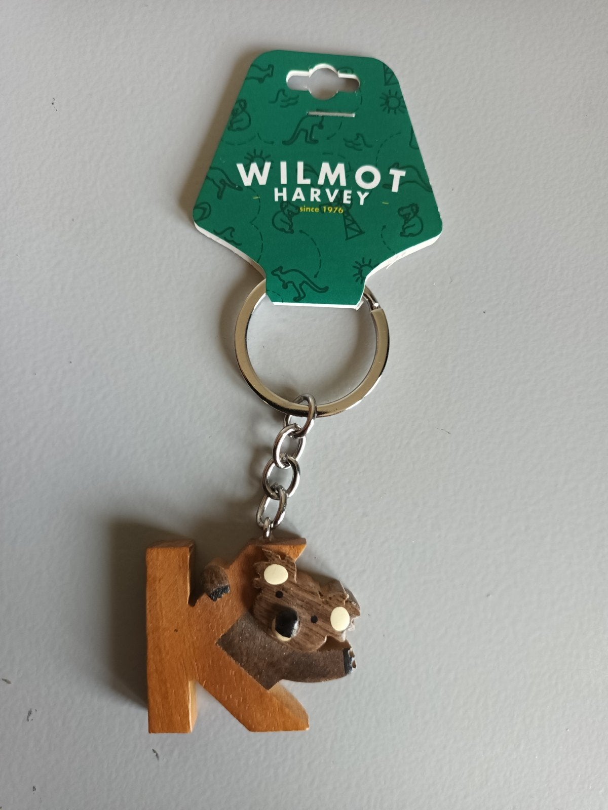 Nieuwe sleutelhanger Wilmot Harvey koala letter K nieuw, Ophalen of Verzenden, Nieuw, Dier of Natuur