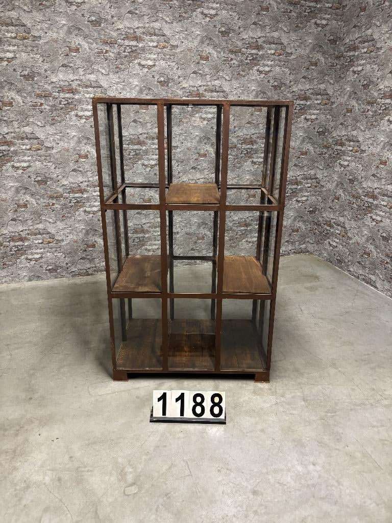Glazen tuinkas nr.1188, Staal, Info@antiekgroothandel.com, 7602 RG, Nieuw