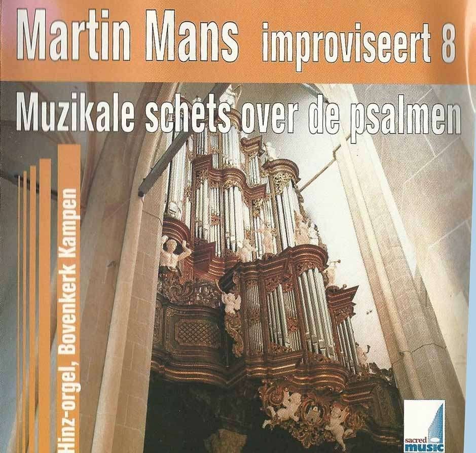 OrgelCD: Martin Mans - Improviseert 8 - Muzikale schets over, Ophalen of Verzenden, Zo goed als nieuw, Koren of Klassiek