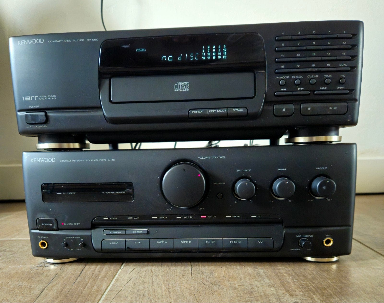 Kenwood A-45 & DP-950, Ophalen of Verzenden, Zo goed als nieuw, Overige merken