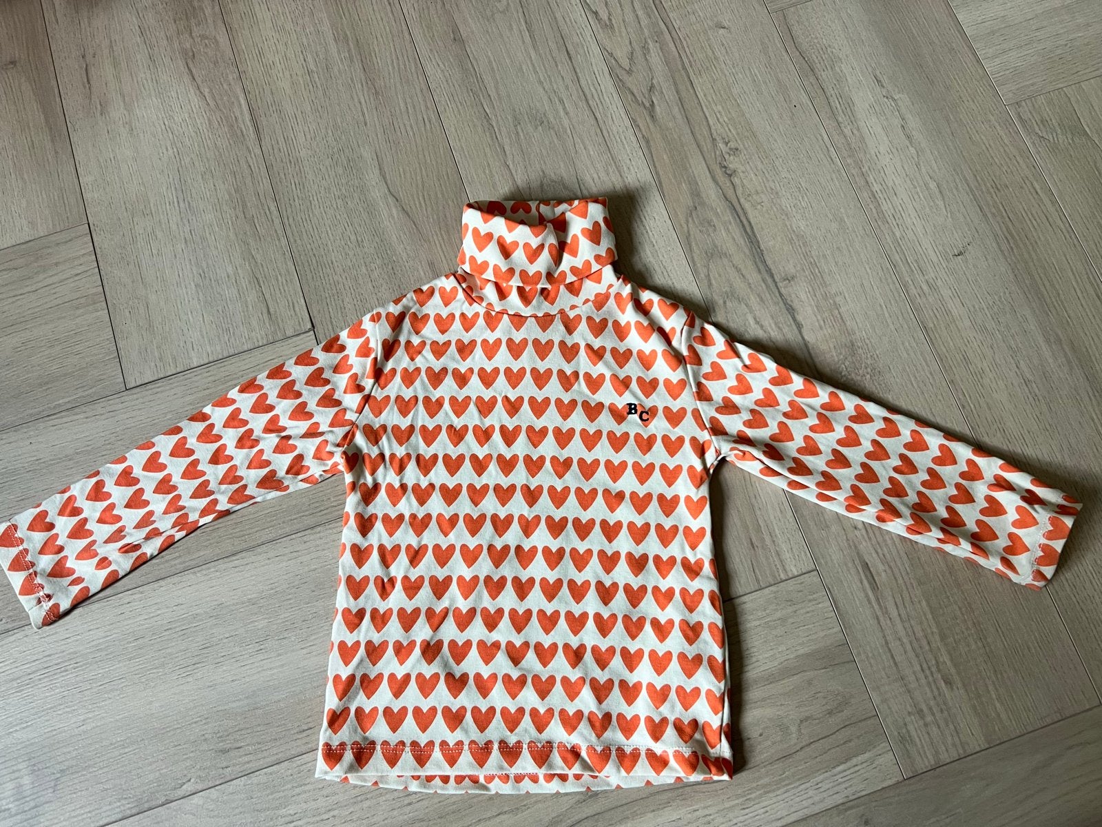 Bobo Choses coltrui met hartjesprint - 12-18 maanden, Ophalen of Verzenden, Zo goed als nieuw, Jongetje of Meisje, Truitje of Vestje