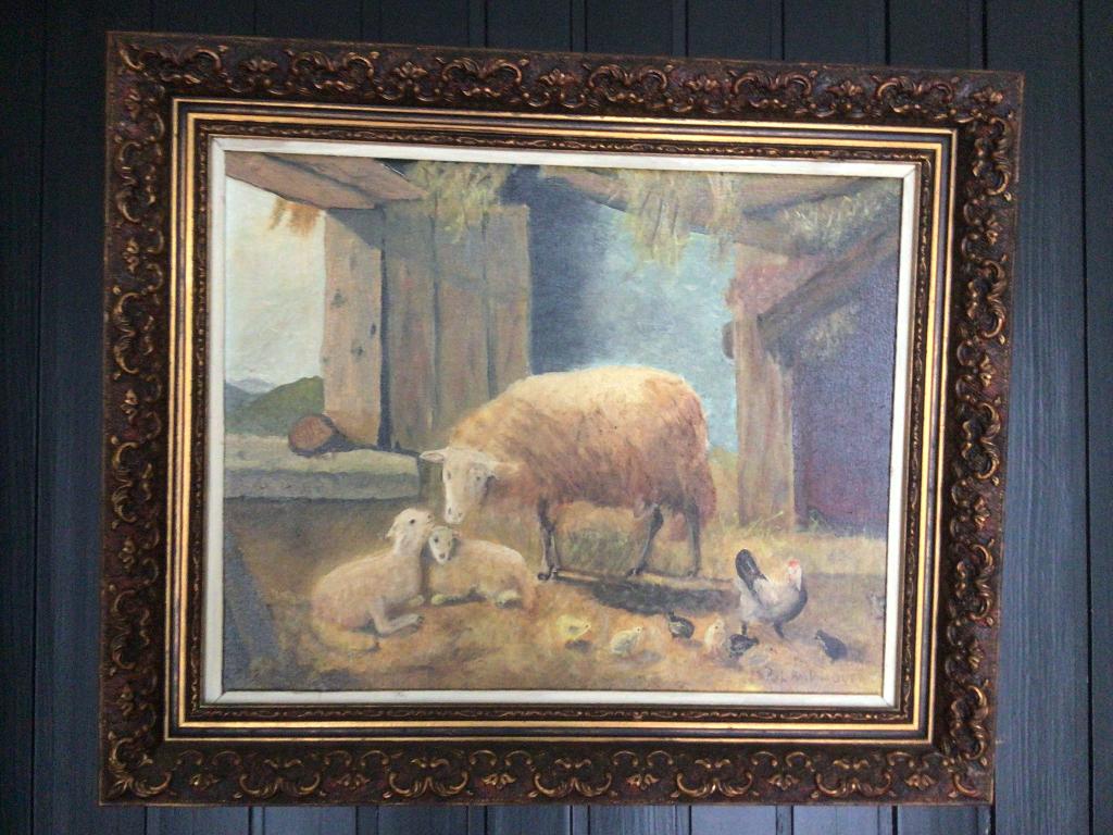 Schilderij Bvan Laarhoven, Antiek en Kunst, Ophalen