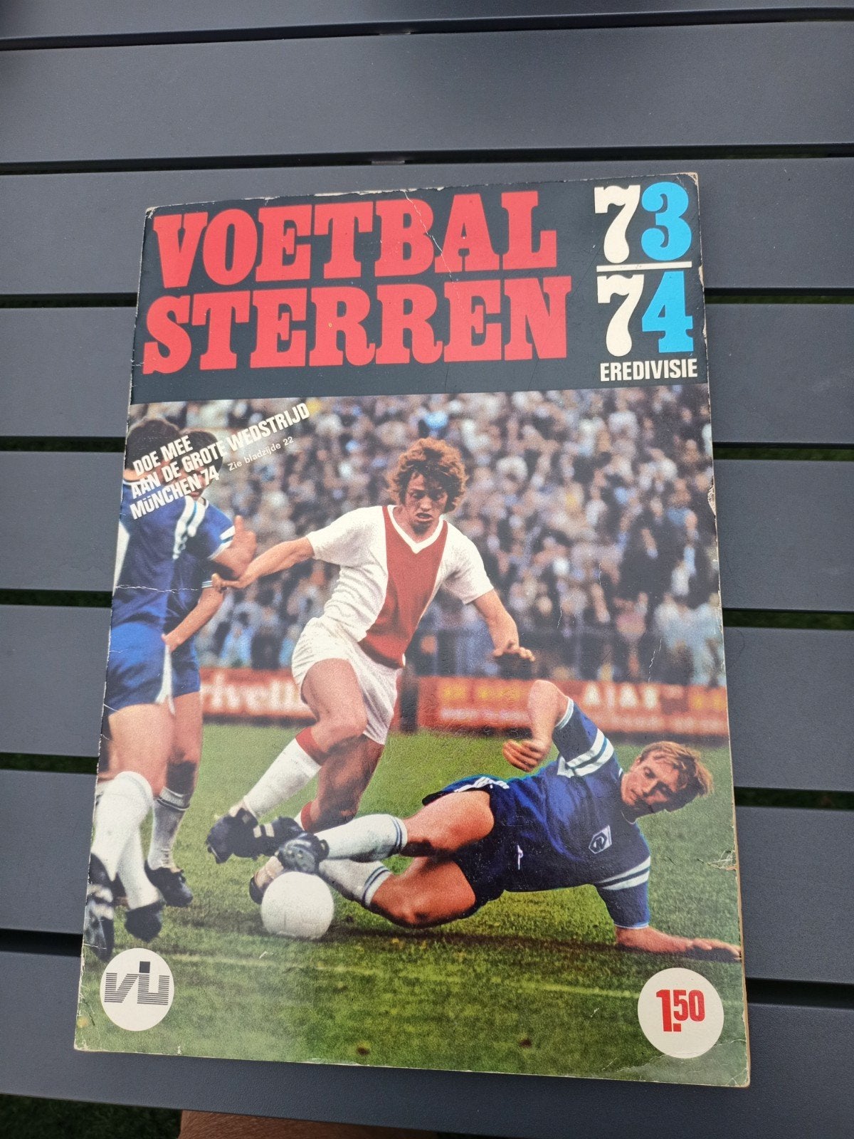Voetbal Sterren 73/74 Eredivisie - Compleet Plakboek, Boeken, Sportboeken, Gelezen, Balsport, Ophalen of Verzenden