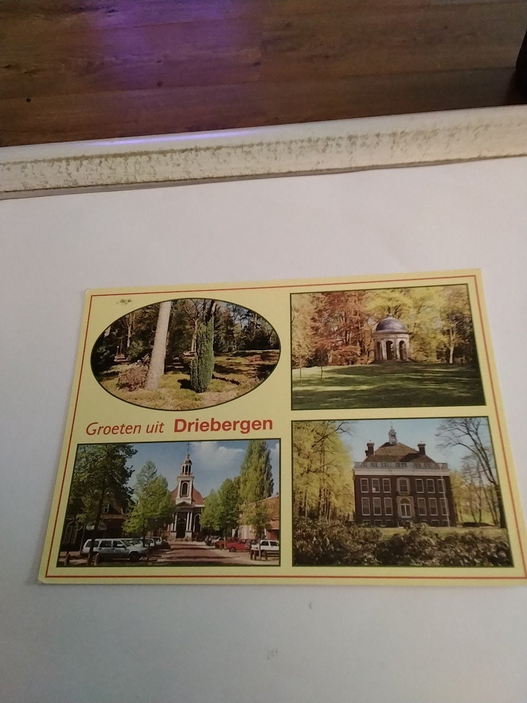 Ansichtkaart Groeten uit Driebergen -, Ophalen of Verzenden, 1960 tot 1980, Gelopen, Utrecht