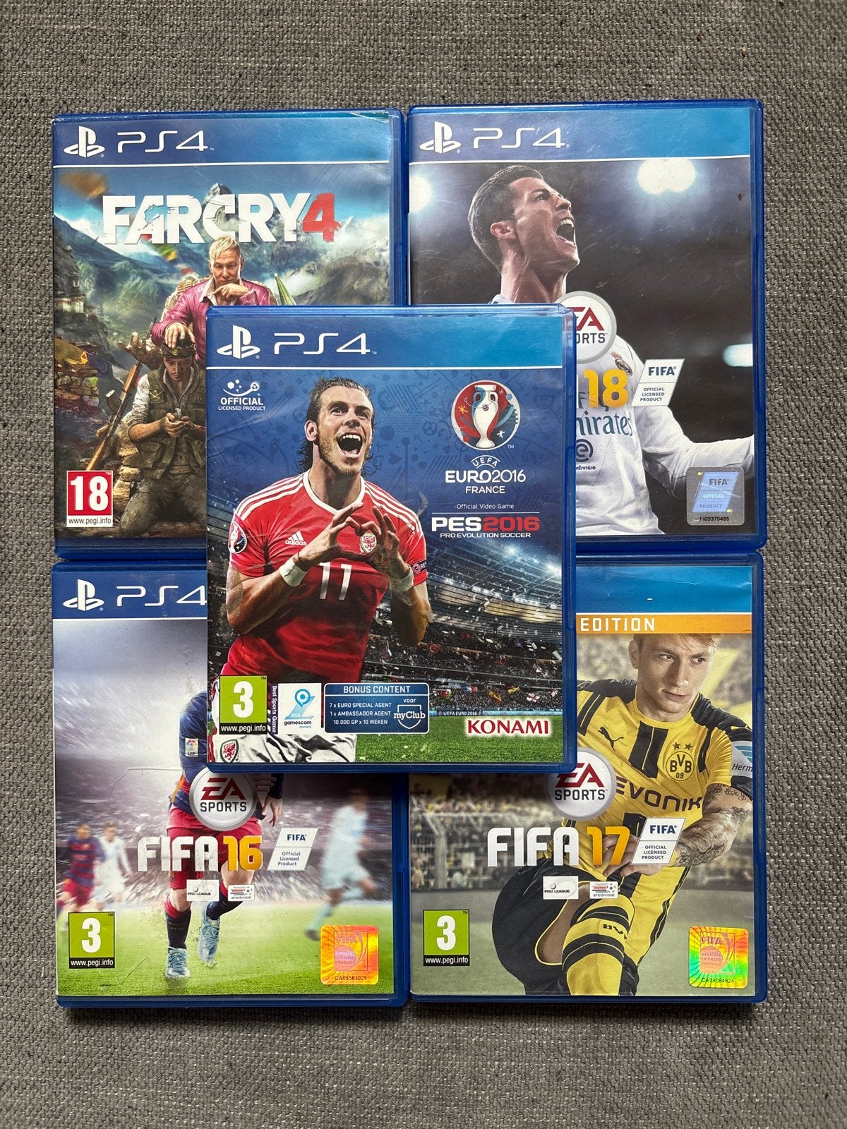 PS4 Games Bundel, Ophalen, Gebruikt, Vanaf 18 jaar, Eén computer