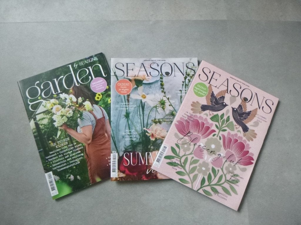 3x seasons 2026  nr. 3/4/garden , in nette staat 1x gelezen, Ophalen of Verzenden, Zo goed als nieuw, Damesbladen