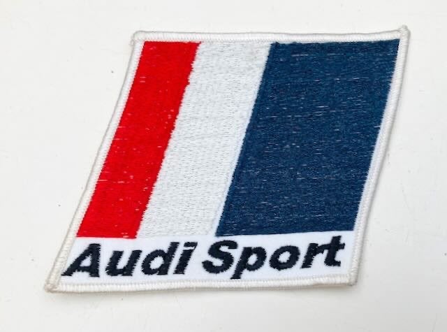 AUDI SPORT rally - patch opnaai embleem 80s, Verzamelen, Ophalen of Verzenden, Nieuw, Auto's