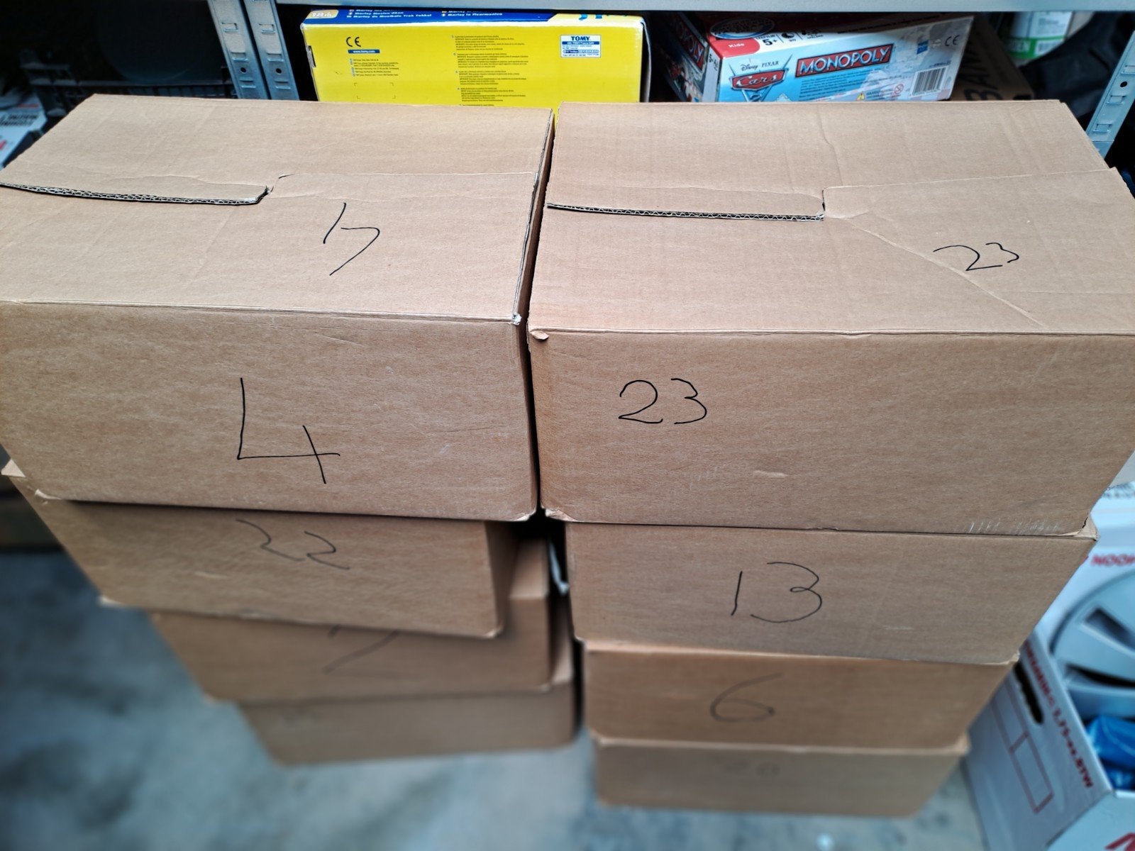 8 dozen met diverse boeken, Boeken, Ophalen, Gelezen