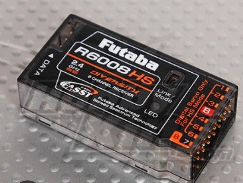 Futaba R6008FS 2.4 GHz fasst ontvanger, Verzenden, Overige typen
