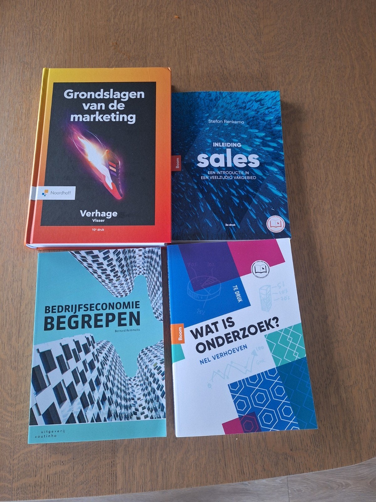 commercieel economie studie boeken, Ophalen of Verzenden, Nieuw, Overige niveaus, Economie